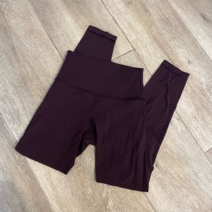 Lululemon align pants 25” size 2